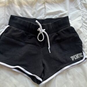 Vintage Y2K PINK Victoria's Secret Shorts Logo Pajama Lounge size XS